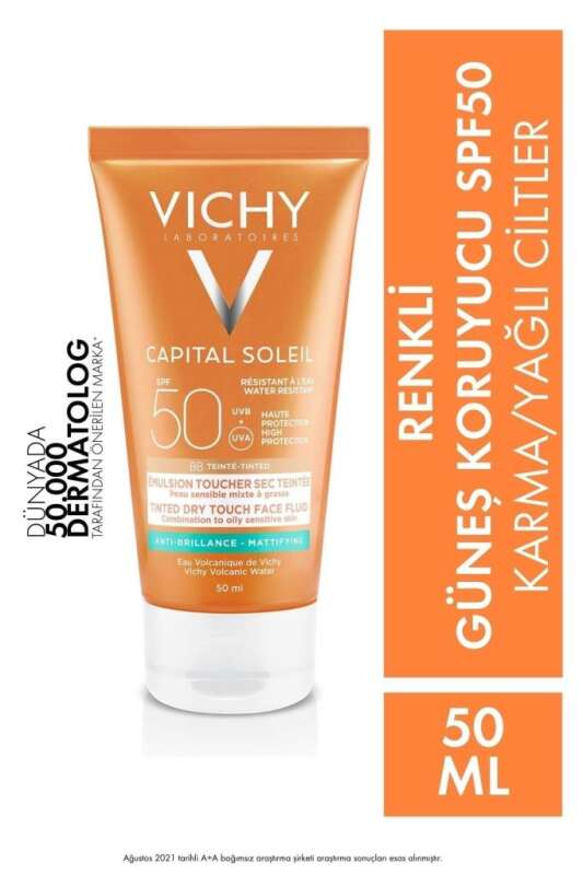 Vichy Ideal Soleil SPF50+ BB Güneş Kremi 50m - 1