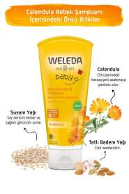 Weleda Baby Calendula Saç ve Vücut Şampuanı 200 ml - 2